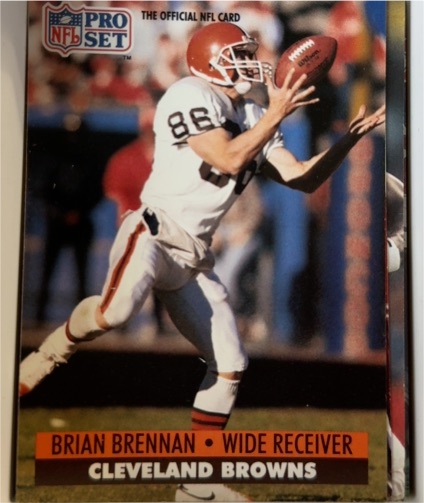 1991 Pro Set #38 Brian Brennan — front