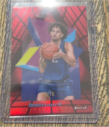 2024-25 Topps Finest #20 Dereck Lively II — front