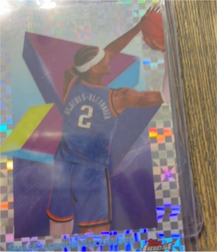 2024-25 Topps Finest #67 Shai Gilgeous Alexander — front