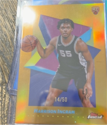 2024-25 Topps Finest #86 Harrison Ingram — front