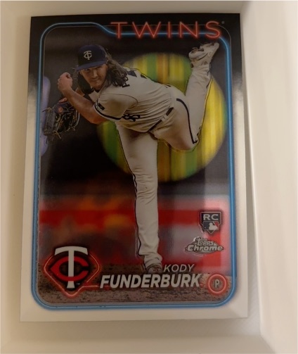 2024 Topps Chrome #297 Kody Funderburk — front