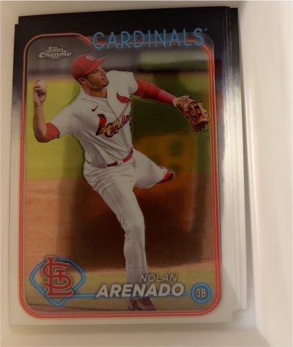 2024 Topps Chrome #215 Nolan Arenado — front