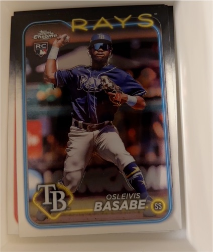 2024 Topps Chrome #41 Osleivis Basabe — front