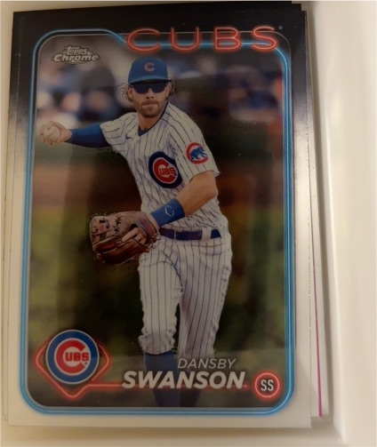 2024 Topps Chrome #231 Dansby Swanson — front
