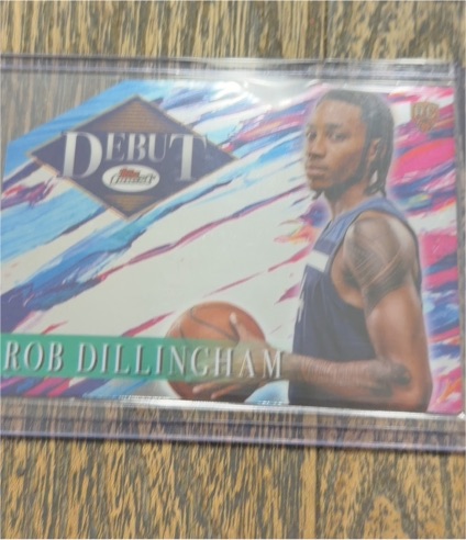 2024-25 Topps Finest #D-3 Rob Dillingham Debut — front
