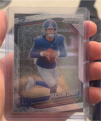 2025 Panini Prizm #332 Jaxson Dart — front