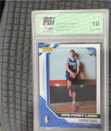 2025 Panini Instant RPS First Look #RPSFL-16 Cooper Flagg — front