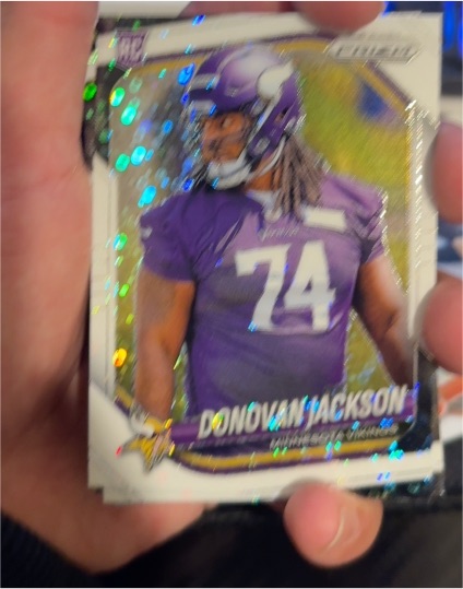 2025 Panini Prizm #358 Donovan Jackson — front