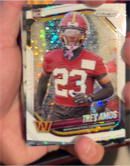 2025 Panini Prizm #400 Trey Amos — front