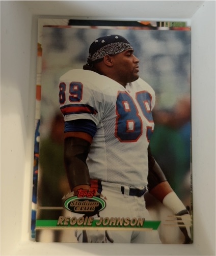 1993 Topps Stadium Club #365 Reggie Johnson — front
