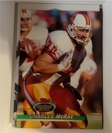 1993 Topps Stadium Club Charles McRae — front