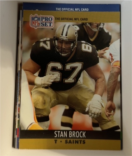 1990 Pro Set #586 Stan Brock — front