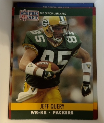 1990 Pro Set #85 Jeff Query — front