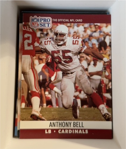 1990 Pro Set #613 Anthony Bell — front