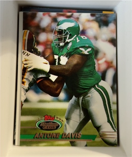 1993 Topps Stadium Club #306 Antone Davis — front