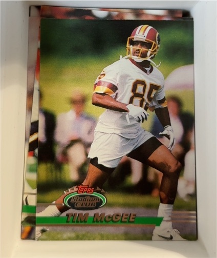 1993 Topps Stadium Club #381 Tim McGee — front