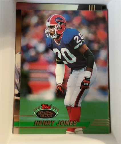 1993 Topps Stadium Club #439 Henry Jones — front