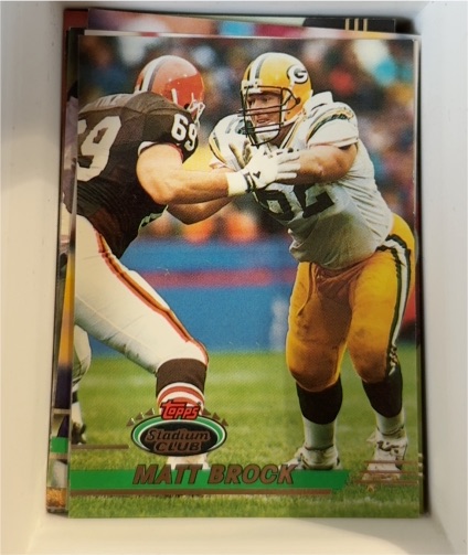 1993 Topps Stadium Club #336 Matt Brock — front