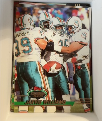 1993 Topps Stadium Club #474 Jarvis Williams — front