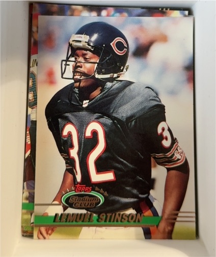 1993 Topps Stadium Club Lemuel Stinson — front