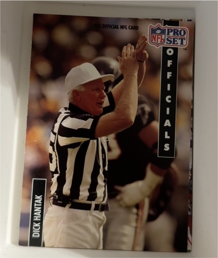 1991 Pro Set #363 Dick Hantak — front