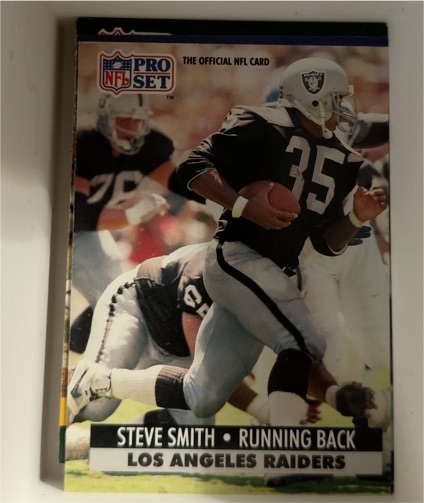 1991 Pro Set #35 Steve Smith — front