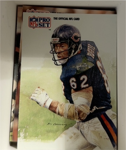 1991 Pro Set #384 Mark Bortz — front
