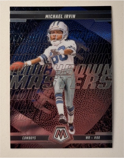 2025 Panini Mosaic Touchdown Masters #18 Michael Irvin — front
