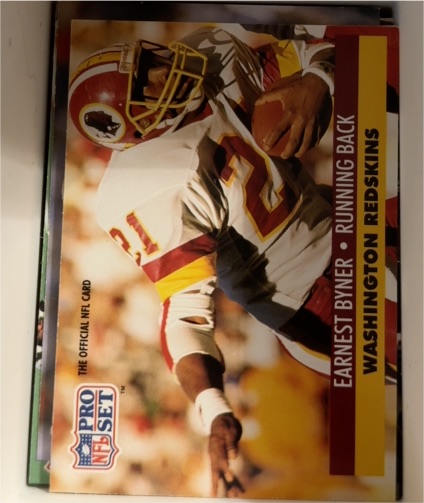 1991 Pro Set #226 Earnest Byner — front