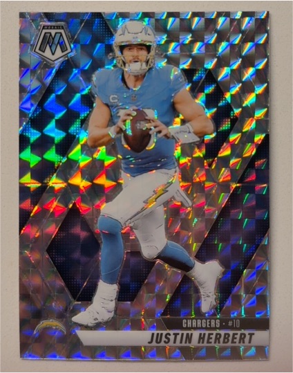 2025 Panini Mosaic #80 Justin Herbert — front