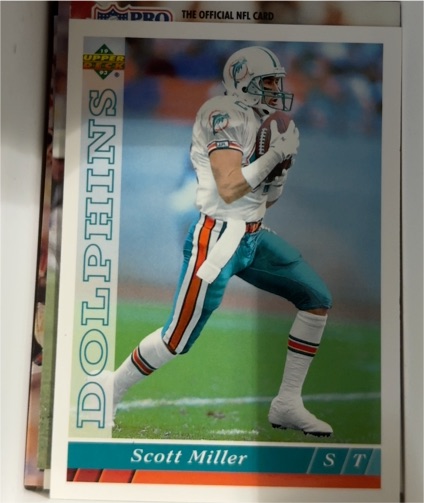 1993 Upper Deck #161 Scott Miller — front