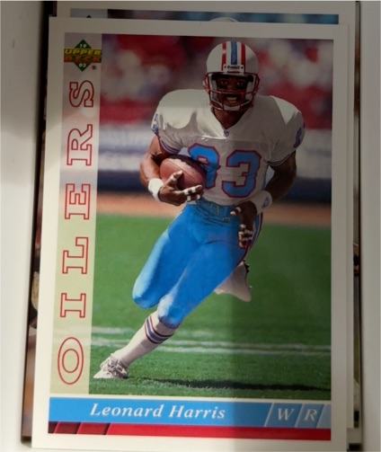 1993 Upper Deck #102 Leonard Harris — front