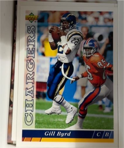 1993 Upper Deck #149 Gill Byrd — front
