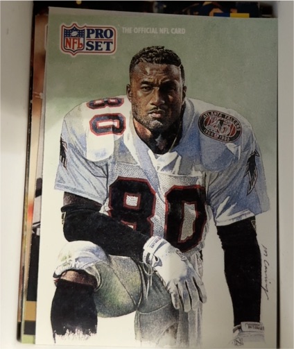 1991 Pro Set #380 Michael Irvin — front