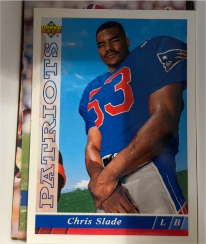 1993 Upper Deck #453 Chris Slade — front