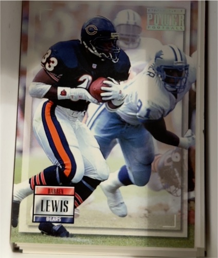 1993 Pro Set Power #33 Darren Lewis — front