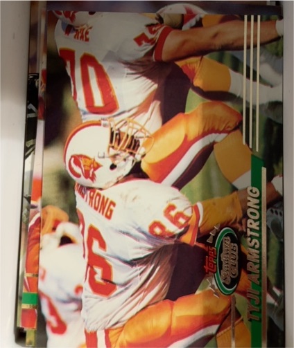 1993 Topps Stadium Club #421 Tyji Armstrong — front