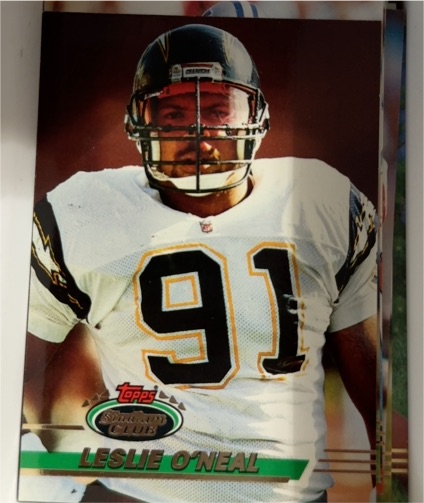 1993 Topps Stadium Club #443 Leslie O'Neal — front