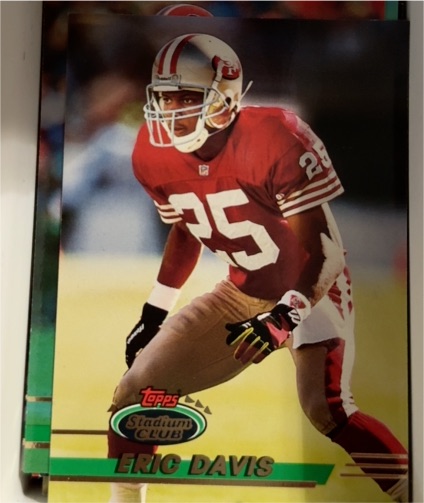 1993 Topps Stadium Club #326 Eric Davis — front