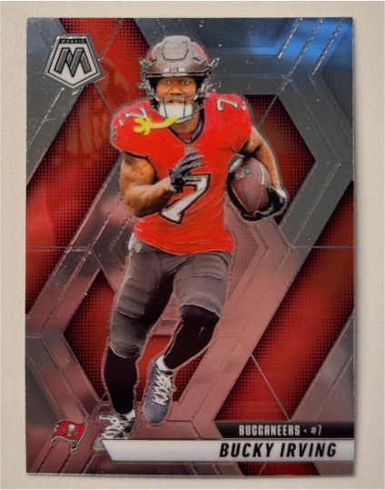 2025 Panini Mosaic #99 Bucky Irving — front