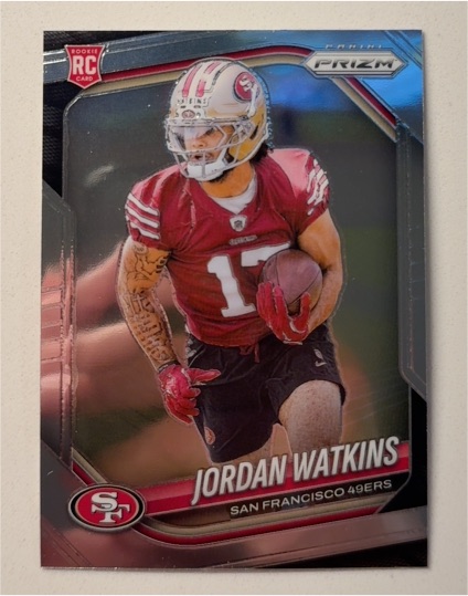 2025 Panini Prizm #389 Jordan Watkins — front