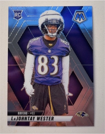2025 Panini Mosaic #366 LaJohntay Wester — front
