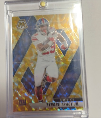2025 Panini Mosaic #D-29 Tyrone Tracy Jr. — front