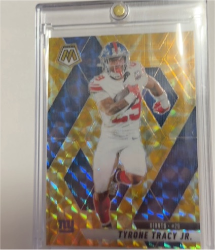 2020 Panini Mosaic #150 Tyrone Tracy Jr. — front