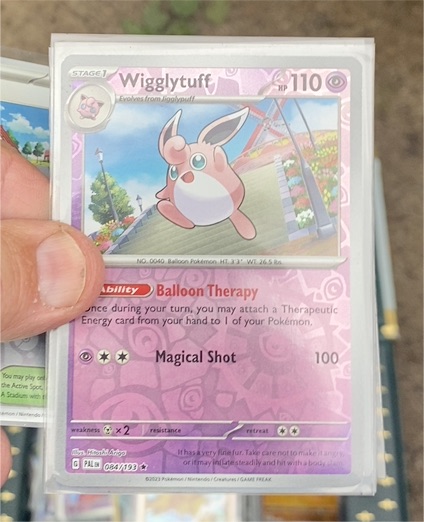 2023 Pokémon SV02: Paldea Evolved #084 Wigglytuff — front