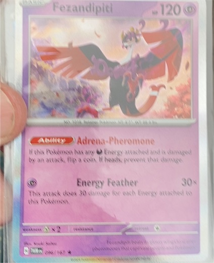 2025 Pokémon SV06: Twilight Masquerade #096 Fezandipiti — front