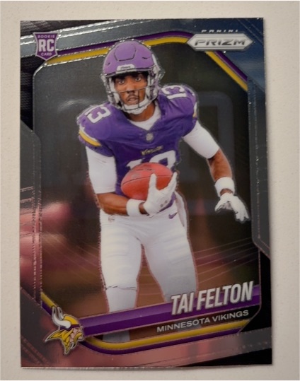 2025 Panini Prizm #361 Tai Felton — front