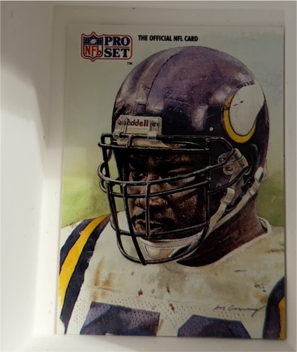 1991 Pro Set #391 Chris Doleman — front