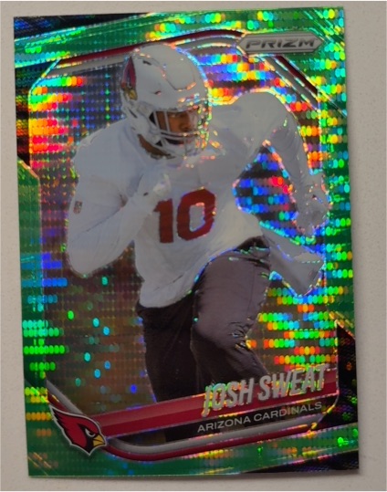2025 Panini Prizm #4 Josh Sweat — front