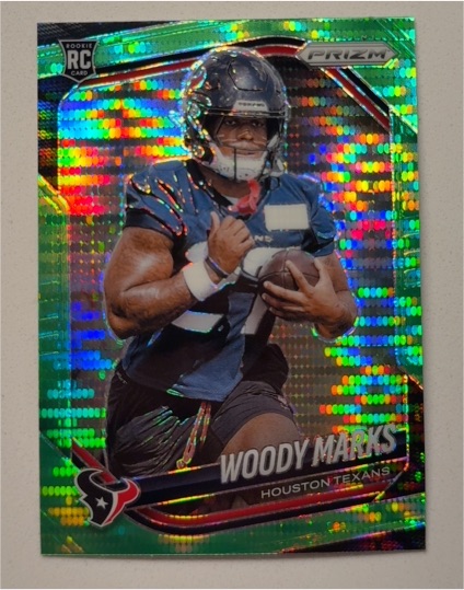 2025 Panini Prizm #395 Woody Marks — front